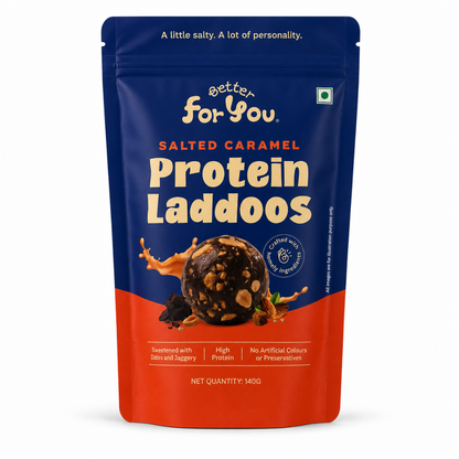 Salted Caramel Protein Laddoos