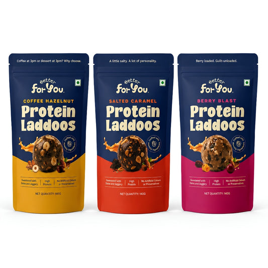 The Full Protein Laddoo Range