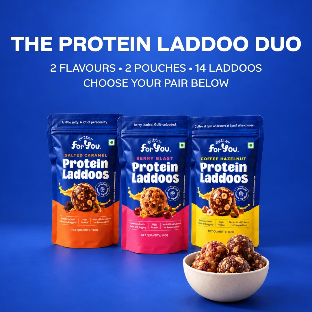 The Protein Laddoo Duo | Pick Any 2 Flavours