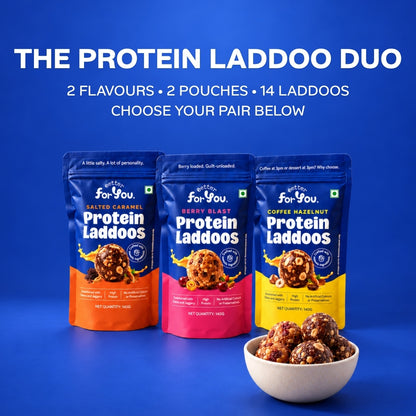 The Protein Laddoo Duo | Pick Any 2 Flavours