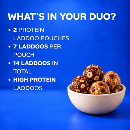 The Protein Laddoo Duo | Pick Any 2 Flavours