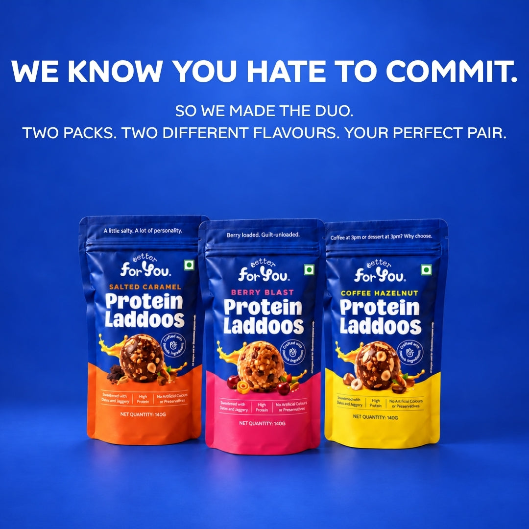 The Protein Laddoo Duo | Pick Any 2 Flavours