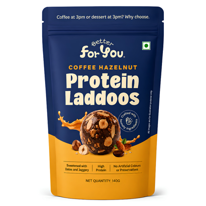 Coffee Hazelnut Protein Laddoos