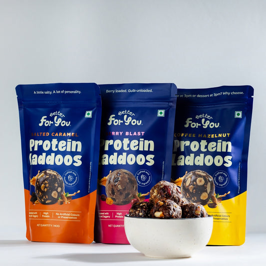 The Full Protein Laddoo Range