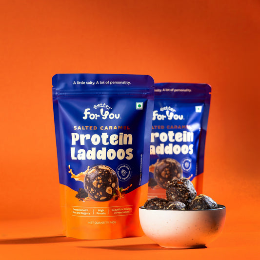 Salted Caramel Protein Laddoos